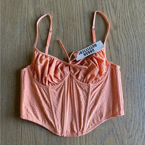 Urban Outfitters Devon Seersucker Corset - Picture 4 of 5